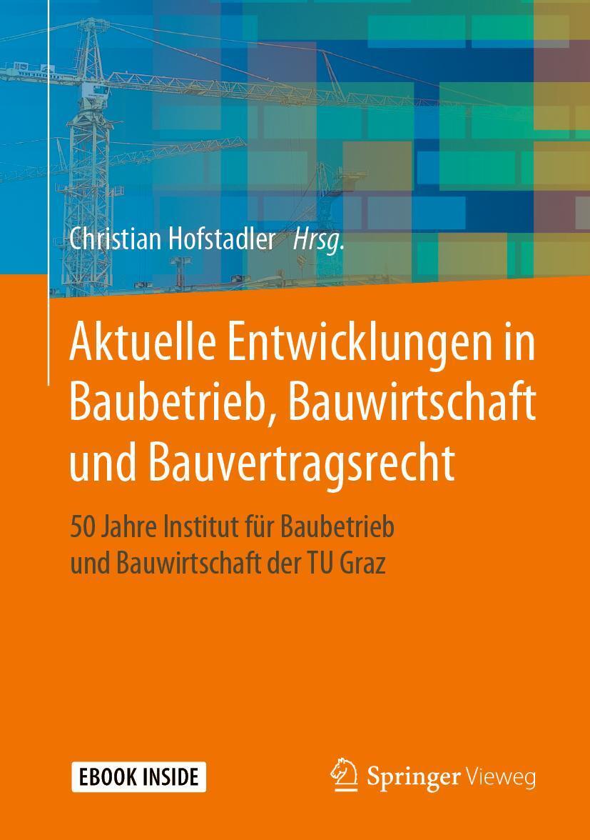 Cover: 9783658274306 | Aktuelle Entwicklungen in Baubetrieb, Bauwirtschaft und...