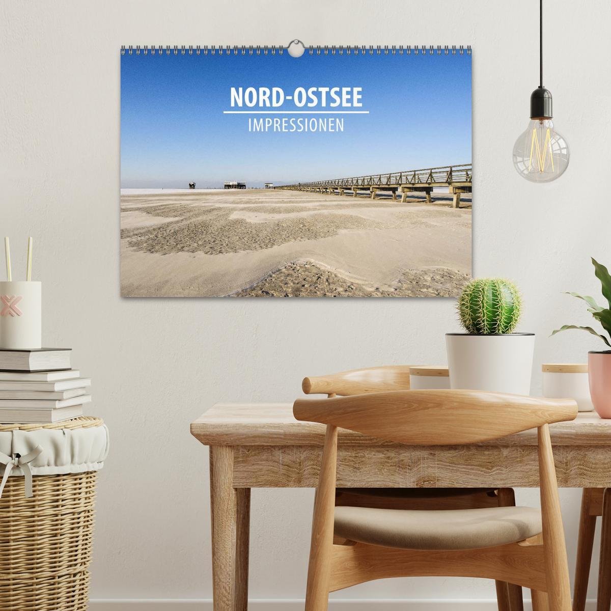 Bild: 9783435804559 | Nord-Ostsee Impressionen (Wandkalender 2025 DIN A3 quer), CALVENDO...