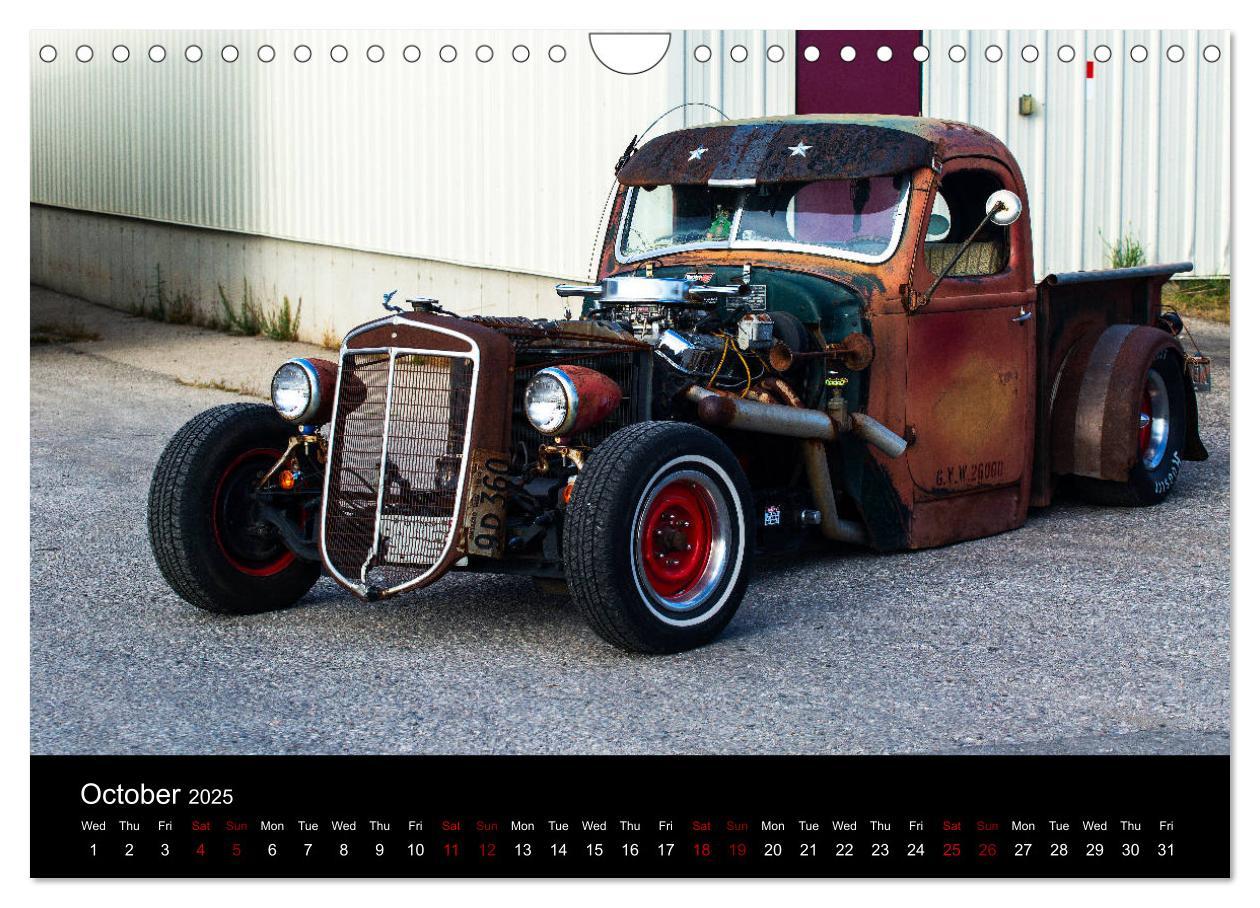 Bild: 9781325949168 | Rat Rods (Wall Calendar 2025 DIN A4 landscape), CALVENDO 12 Month...