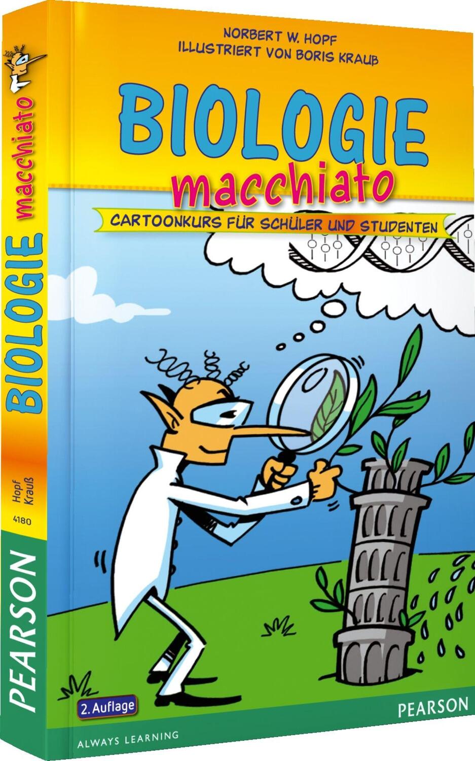 Cover: 9783868941807 | Biologie macchiato | Cartoonkurs für Schüler und Studenten | Hopf