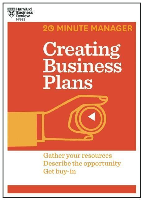 Cover: 9781625272225 | Creating Business Plans (HBR 20-Minute Manager Series) | Review | Buch