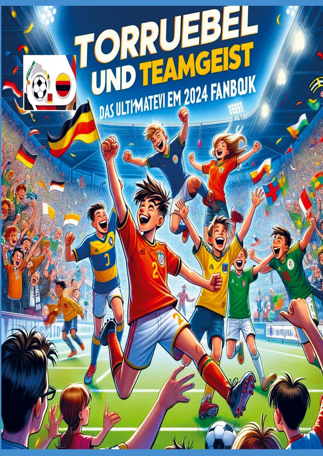 Cover: 9789403736204 | Torjubel und Teamgeist: Das ultimative EM 2024 Fanbuch für Kinder...