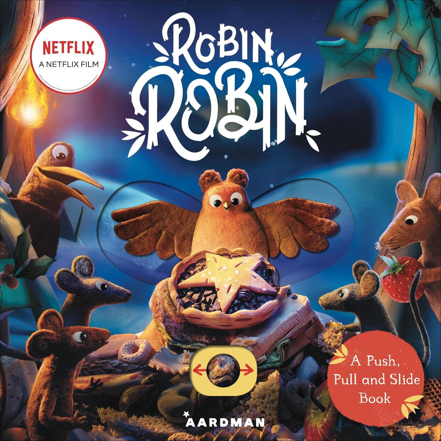 Cover: 9781035001187 | Robin Robin: A Push, Pull and Slide Book | Macmillan Children's Books