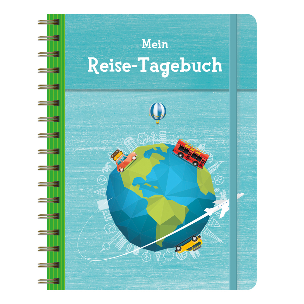 Cover: 4260188016477 | Mein Reise-Tagebuch | Taschenbuch | Spiralbindung | 2022 | Lingen