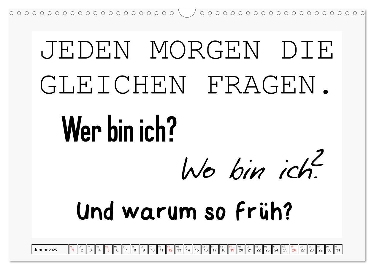 Bild: 9783435200672 | Typo-Kalender für das Büro. Sarkasmus und fiese Sprüche...