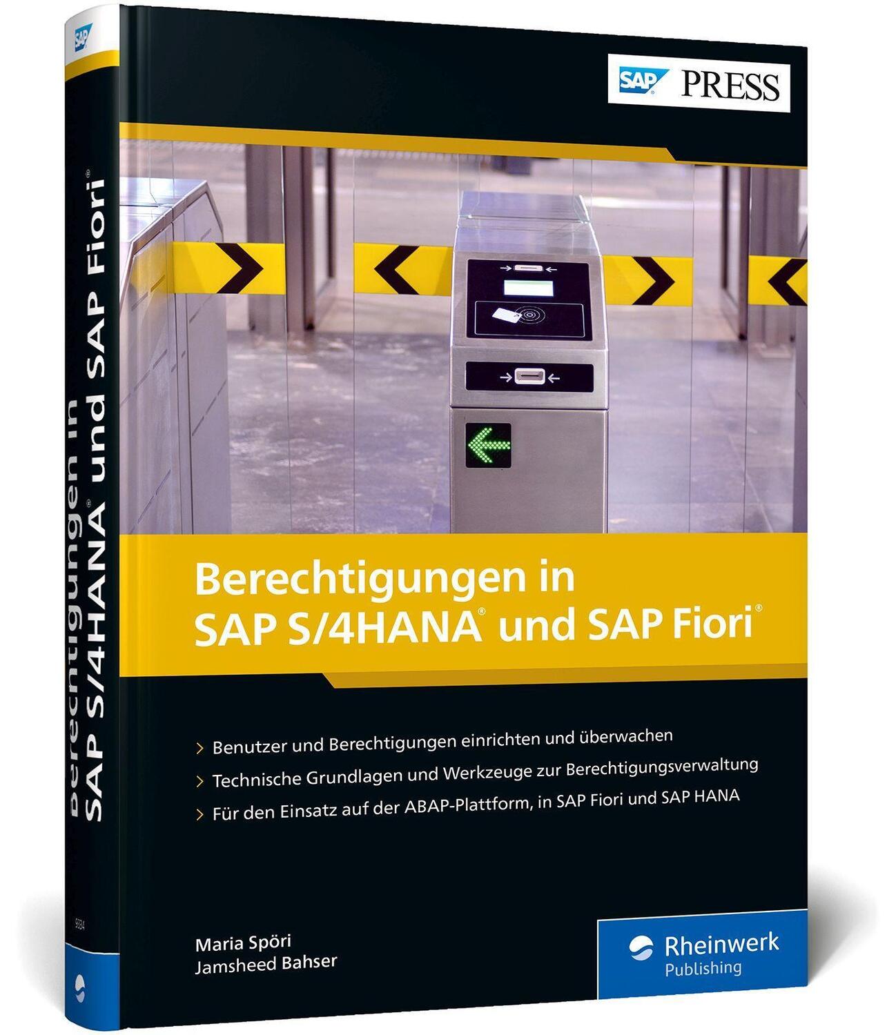 Cover: 9783836293341 | Berechtigungen in SAP S/4HANA und SAP Fiori | Jamsheed Bahser (u. a.)