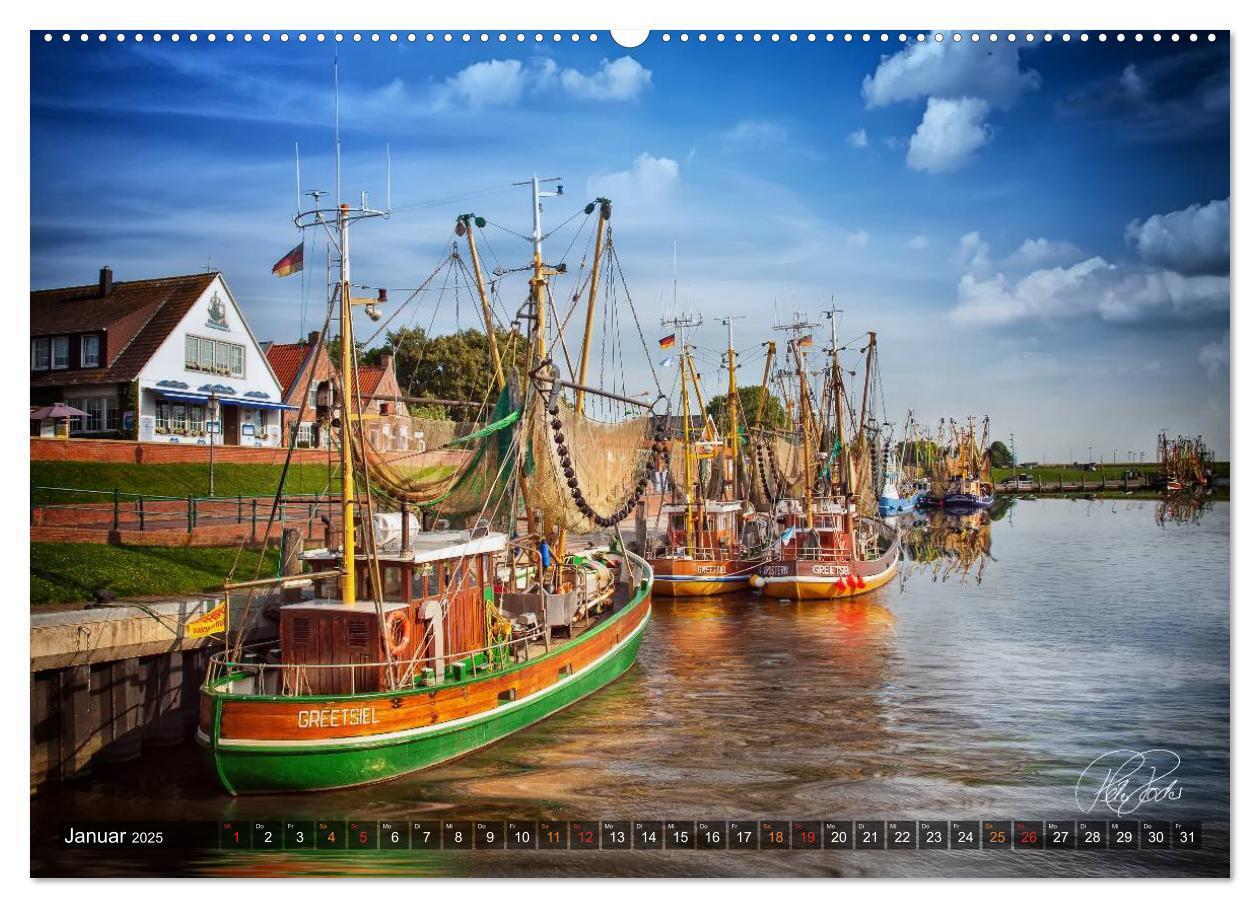 Bild: 9783435794881 | Ostfriesland, die alten Häfen - Greetsiel, Neuharlingersiel,...