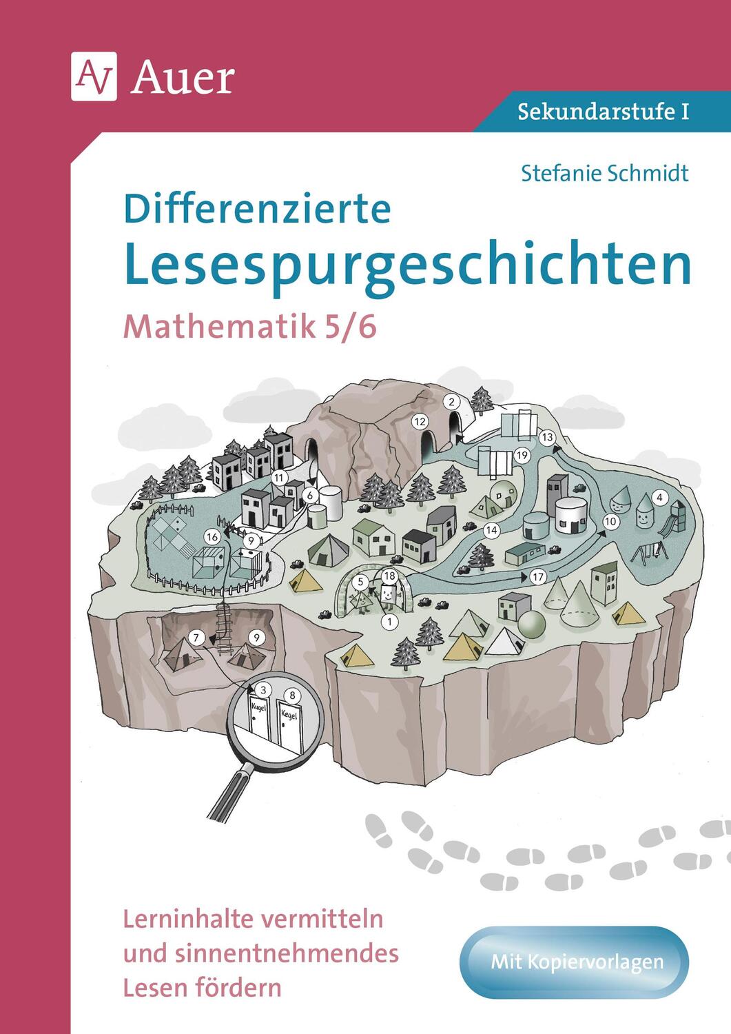 Cover: 9783403084532 | Differenzierte Lesespurgeschichten Mathematik 5-6 | Stefanie Schmidt