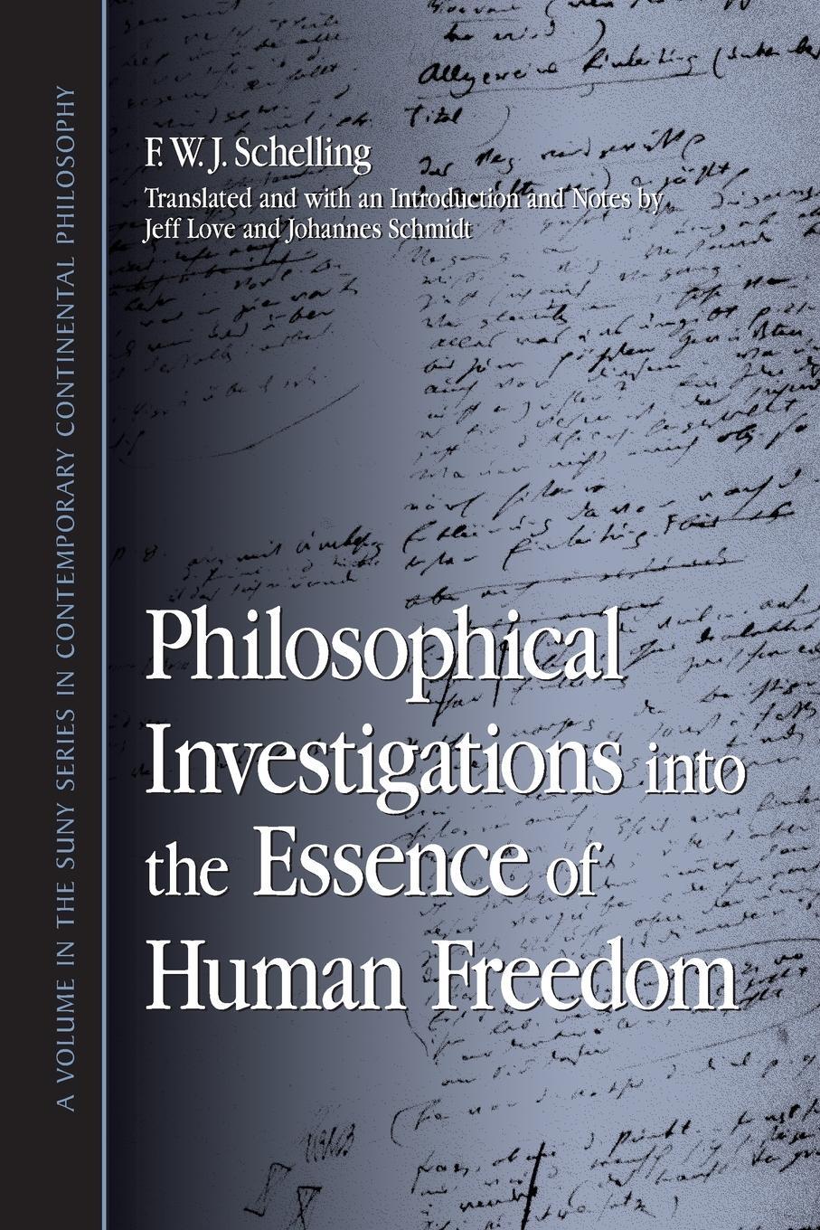 Cover: 9780791468746 | Philosophical Investigations into the Essence of Human Freedom | Buch