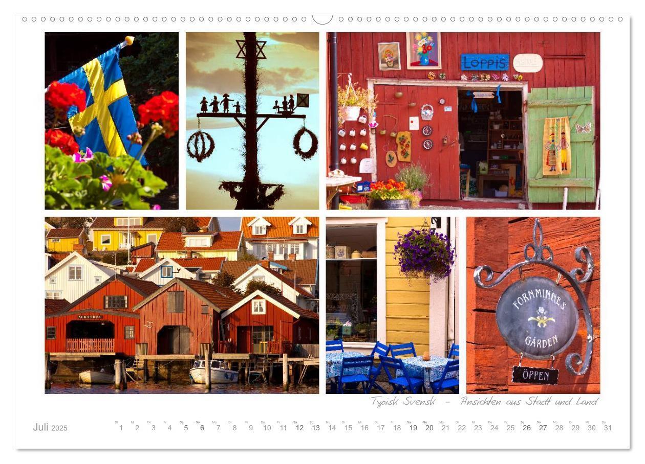 Bild: 9783435824663 | Sehnsucht Schweden - Sverige (Wandkalender 2025 DIN A2 quer),...