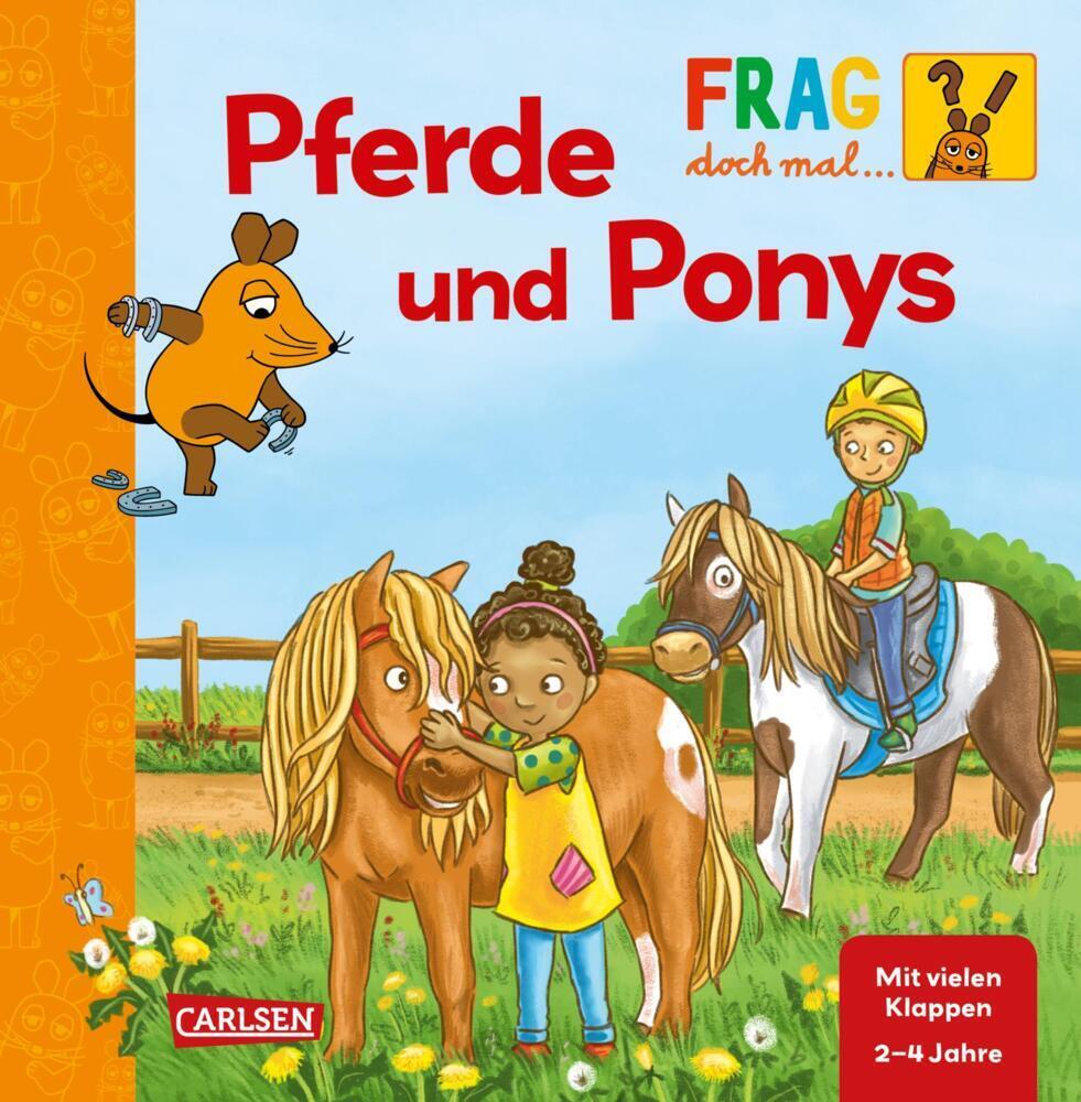 Cover: 9783551253613 | Frag doch mal ... die Maus: Pferde und Ponys | Petra Klose | Buch