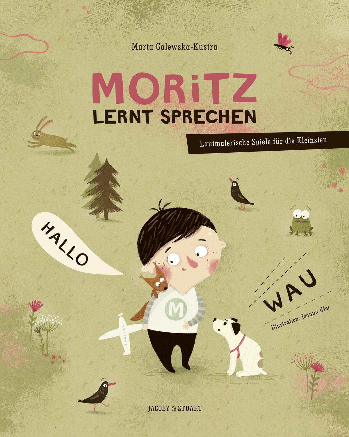 Cover: 9783946593379 | Moritz lernt sprechen | Lautmalerische Spiele für die Kleinsten | Buch