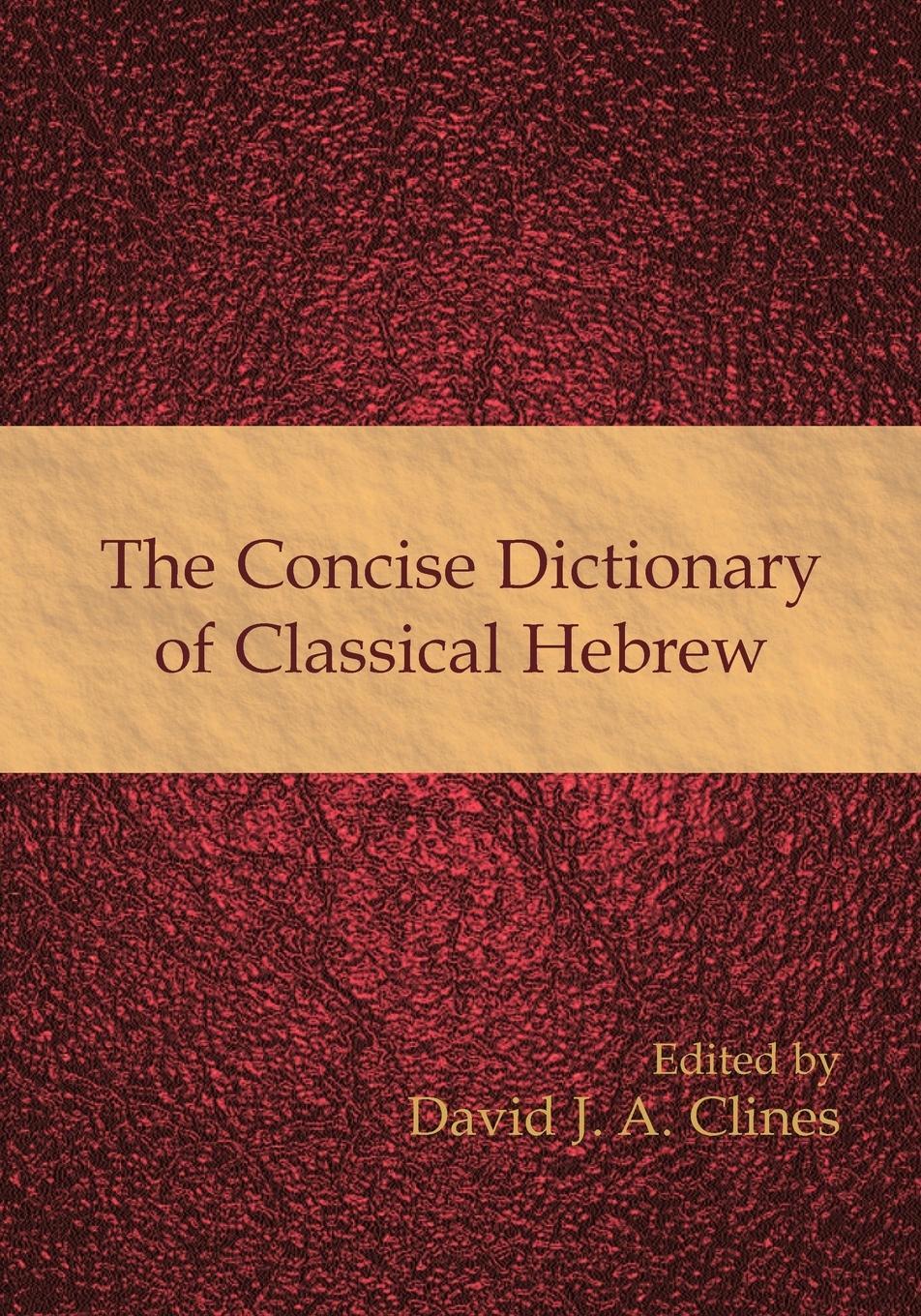 Cover: 9781906055790 | The Concise Dictionary of Classical Hebrew | David J. A. Clines | Buch