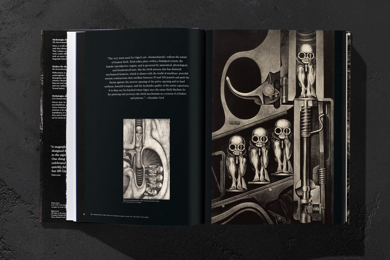 Bild: 9783836577168 | HR Giger | Andreas J. Hirsch | Buch | Hardcover in einer Box | 506 S.