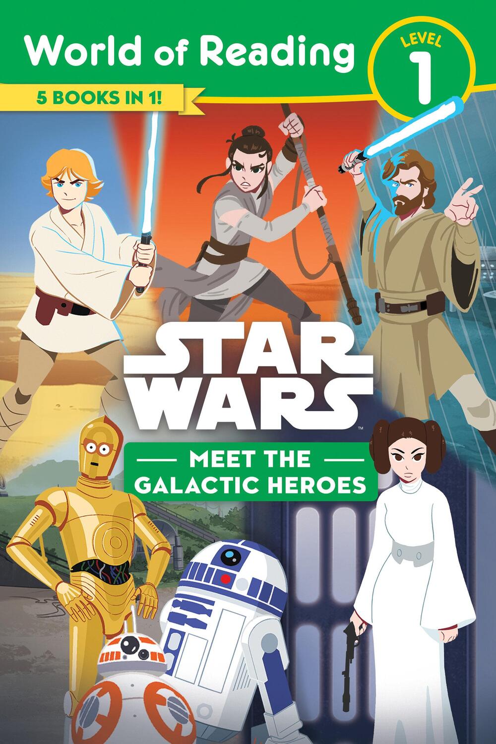 Cover: 9781368063579 | Star Wars: World of Reading: Meet the Galactic Heroes (Level 1...