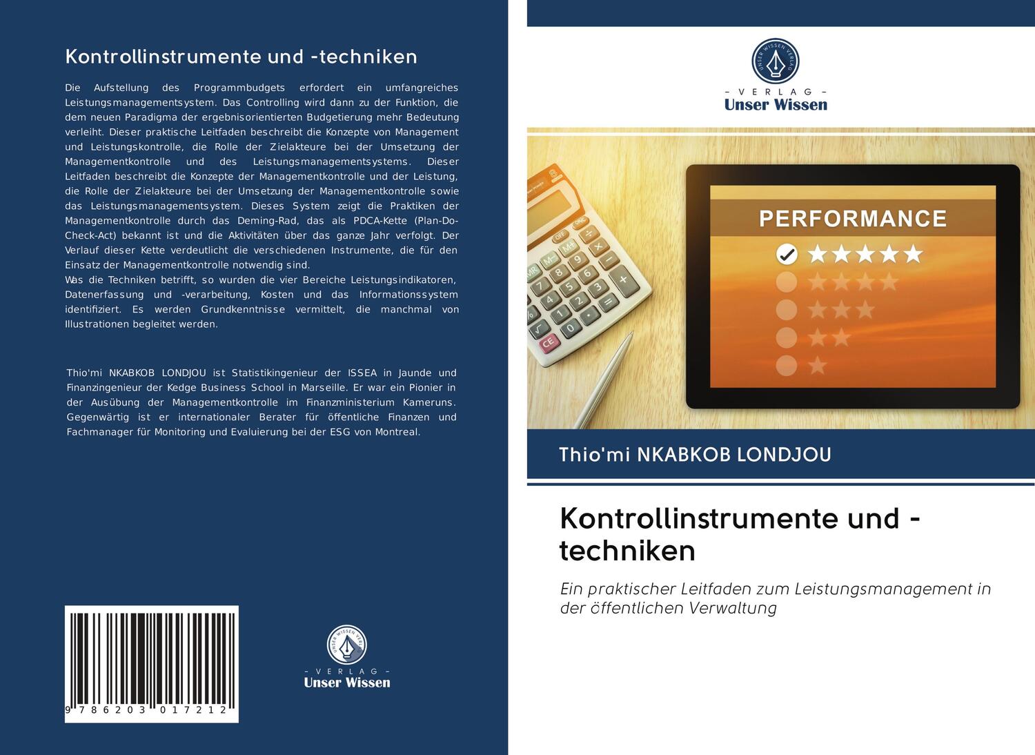 Cover: 9786203017212 | Kontrollinstrumente und -techniken | Thio'mi Nkabkob Londjou | Buch