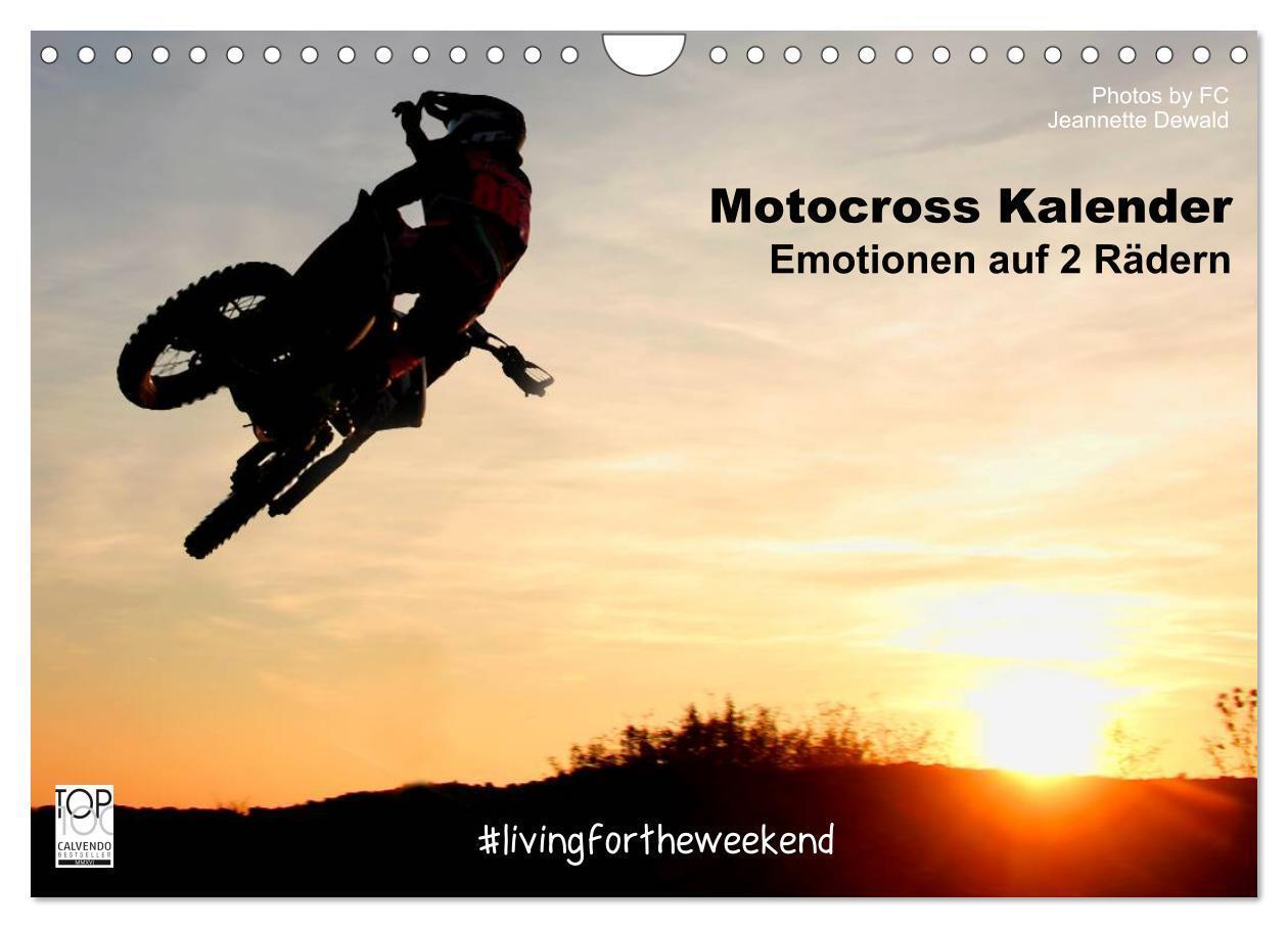 Cover: 9783675894600 | Motocross Kalender - Emotionen auf 2 Rädern (Wandkalender 2024 DIN...