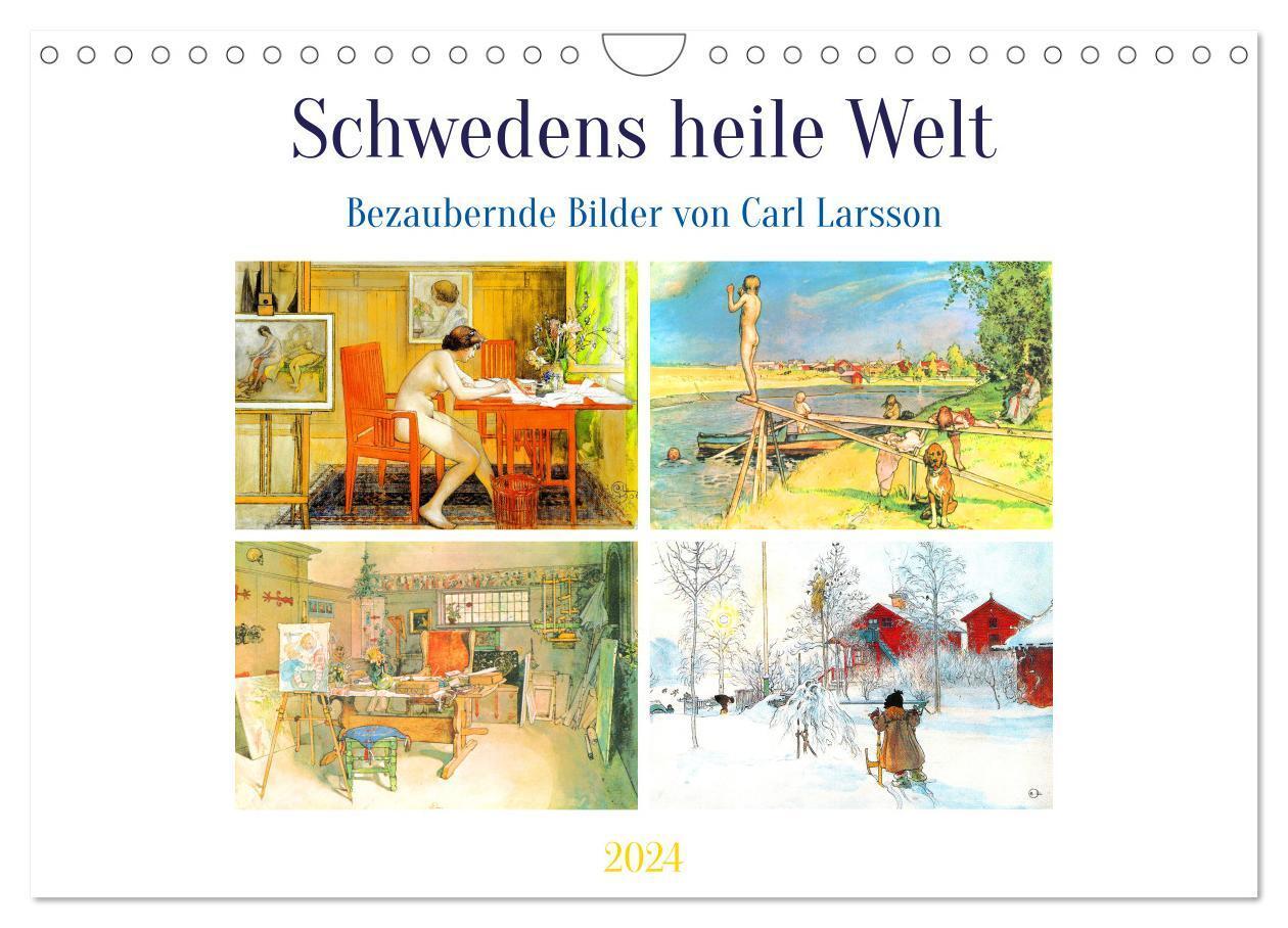 Cover: 9783383701917 | Schwedens heile Welt (Wandkalender 2024 DIN A4 quer), CALVENDO...