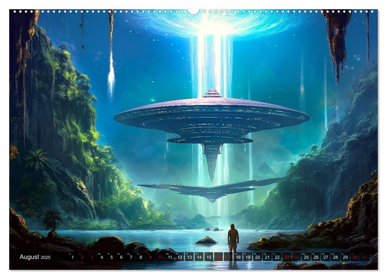 Bild: 9783383899997 | Nächster Halt Andromeda (Wandkalender 2025 DIN A2 quer), CALVENDO...