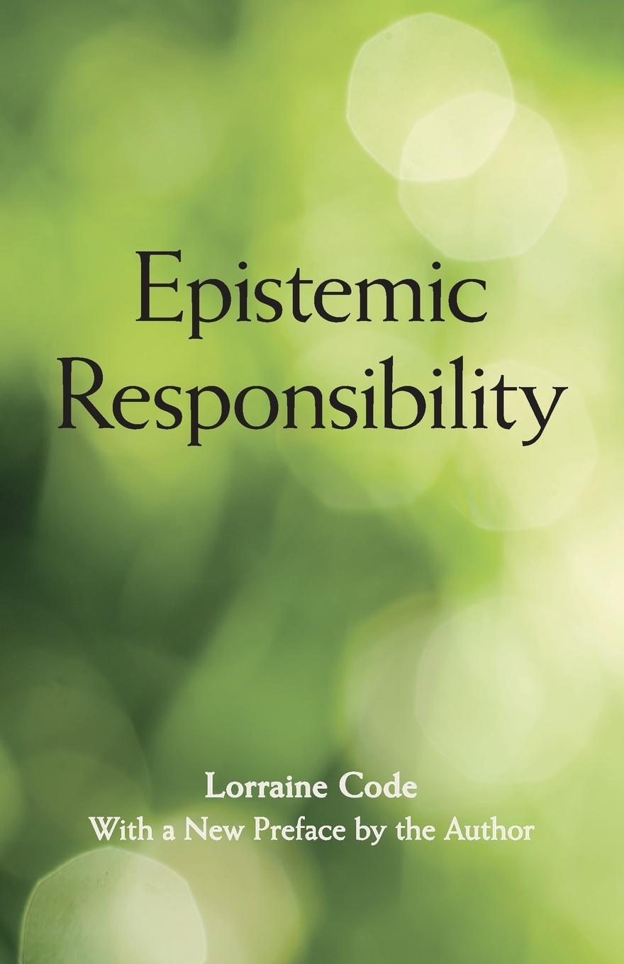 Cover: 9781438480527 | Epistemic Responsibility | Lorraine Code | Taschenbuch | Paperback