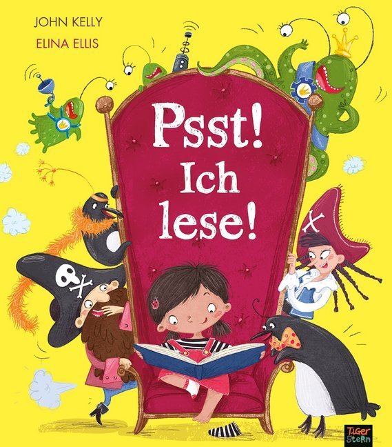 Cover: 9783961855186 | Psst! Ich lese! | Bilderbuch | John Kelly | Buch | 32 S. | Deutsch