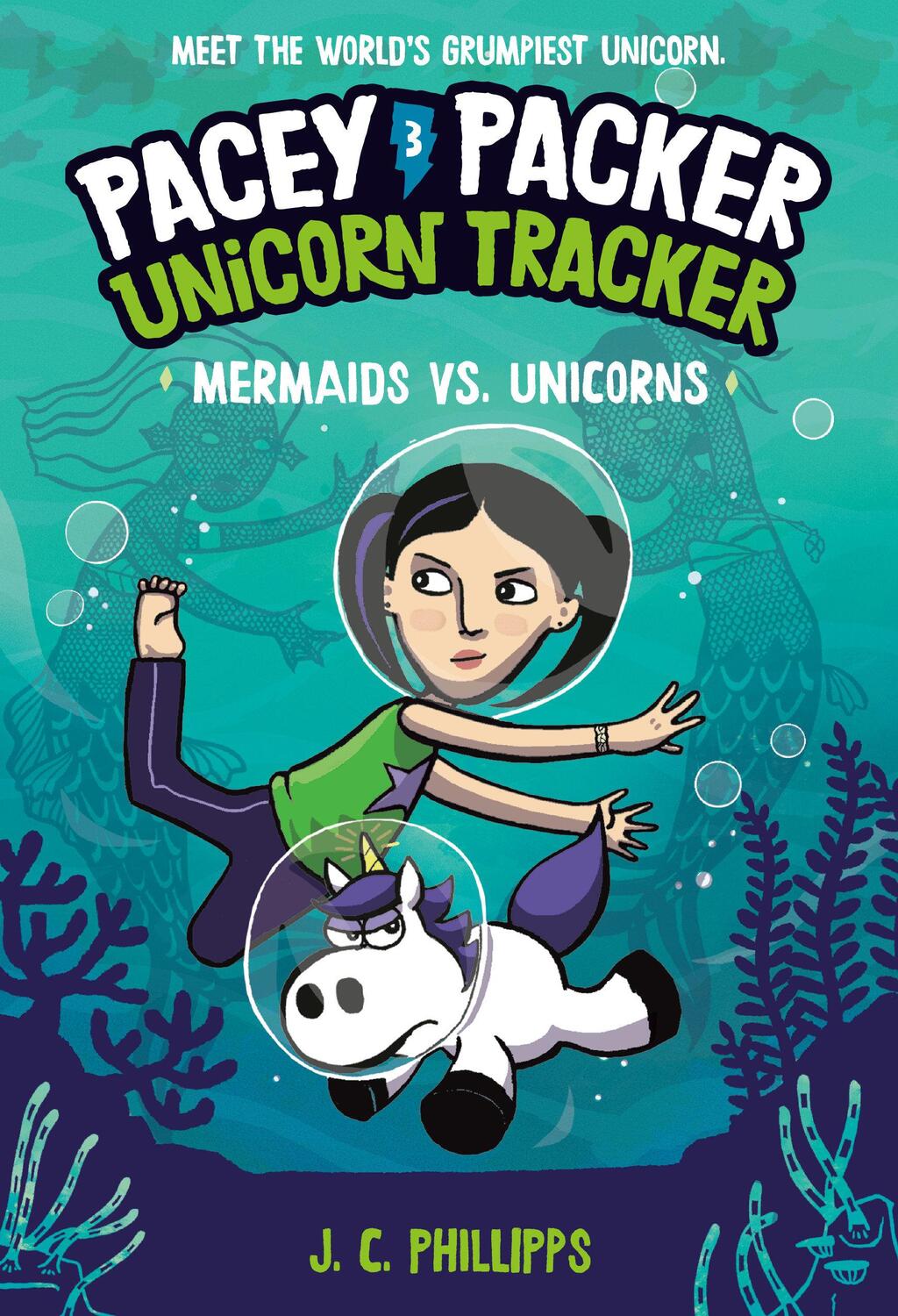 Cover: 9780593643051 | Pacey Packer, Unicorn Tracker 3: Mermaids vs. Unicorns: (A Graphic...