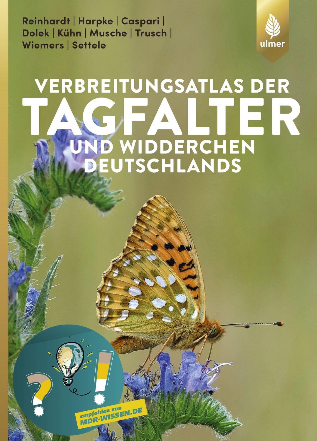 Cover: 9783818605575 | Verbreitungsatlas der Tagfalter und Widderchen Deutschlands | Buch