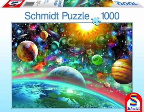 Cover: 4001504581763 | Weltall. Puzzle | Spiel | 1000 Teile | Deutsch | 2013 | Schmidt