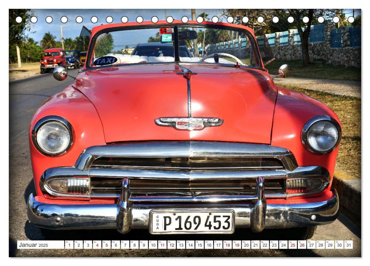 Bild: 9783383905643 | Best of Chevy DeLuxe - Ein Traumcabrio in Kuba (Tischkalender 2025...