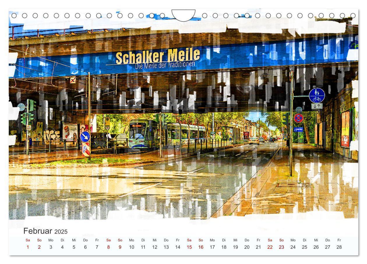 Bild: 9783457224823 | Ruhrpott Art (Wandkalender 2025 DIN A4 quer), CALVENDO Monatskalender