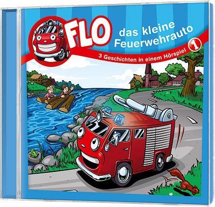 Cover: 4029856399560 | Flo - Das kleine Feuerwehrauto (1) | 3 Geschichten in einem Hörspiel