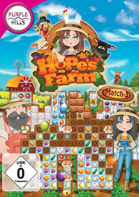 Cover: 4017404033950 | Hopes Farm, 1 CD-ROM | Match-3 | CD-ROM | 2020 | Purple Hills