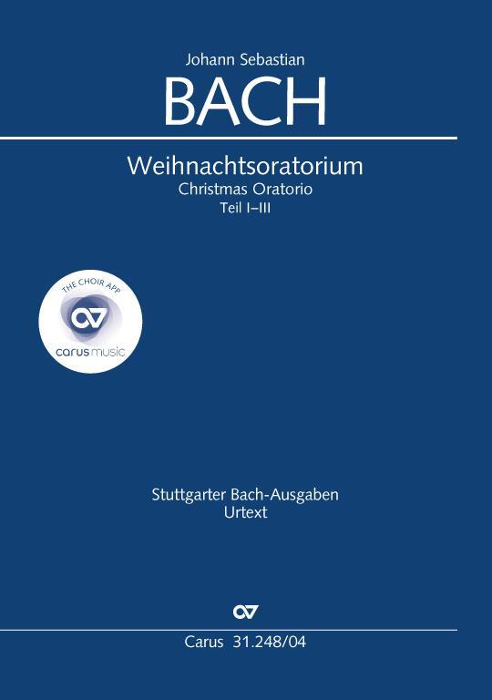 Cover: 9790007170820 | J. S. Bach: Weihnachtsoratorium, Teile I-III | Kantaten I-III | Bach