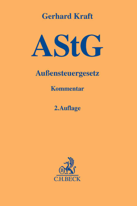 Cover: 9783406649264 | Außensteuergesetz (AStG), Kommentar | Gerhard Kraft | Buch | 2018