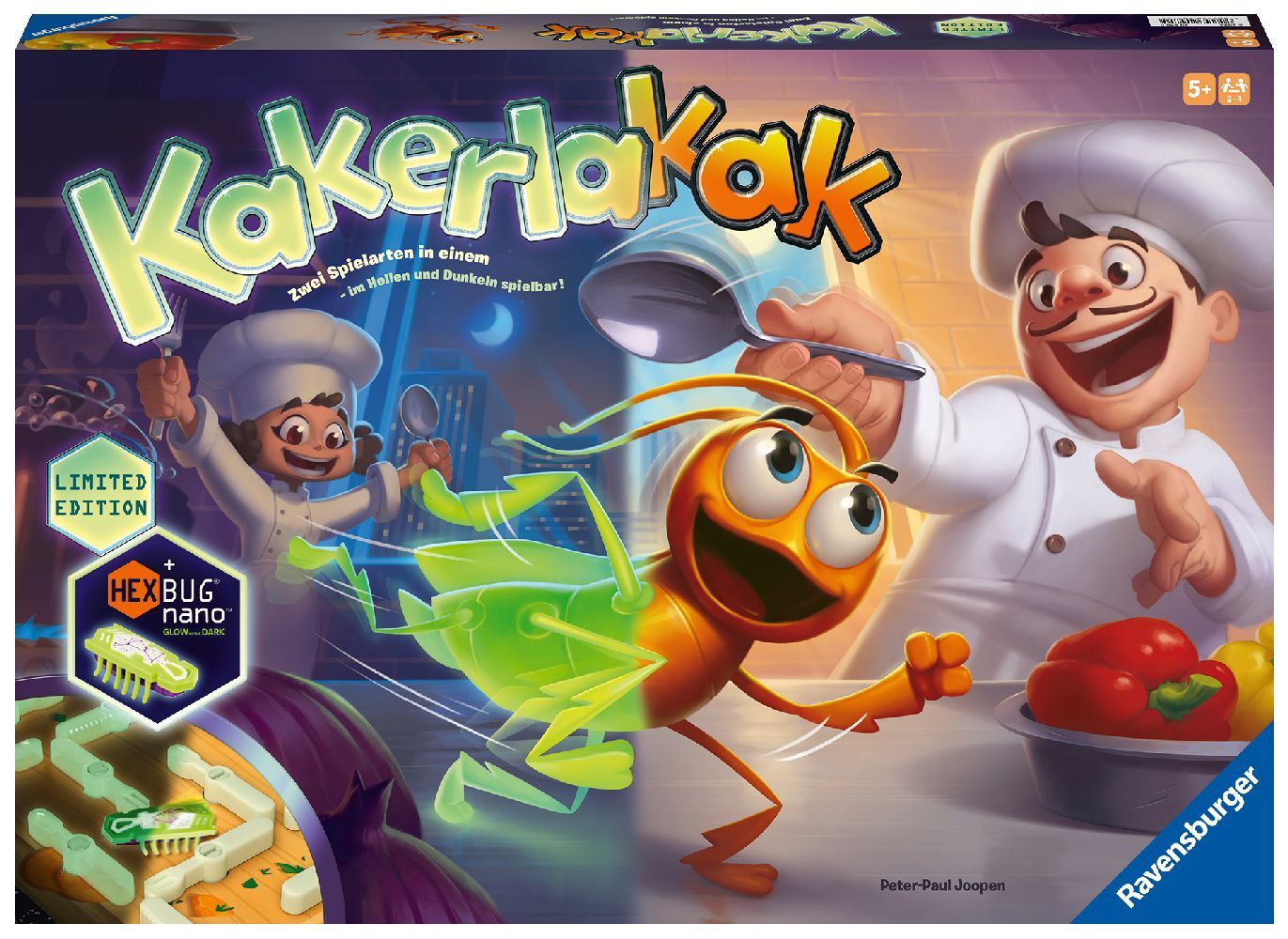 Cover: 4005556209705 | Kakerlakak Glow in the dark | Peter-Paul Joopen | Spiel | Spiel | 2023