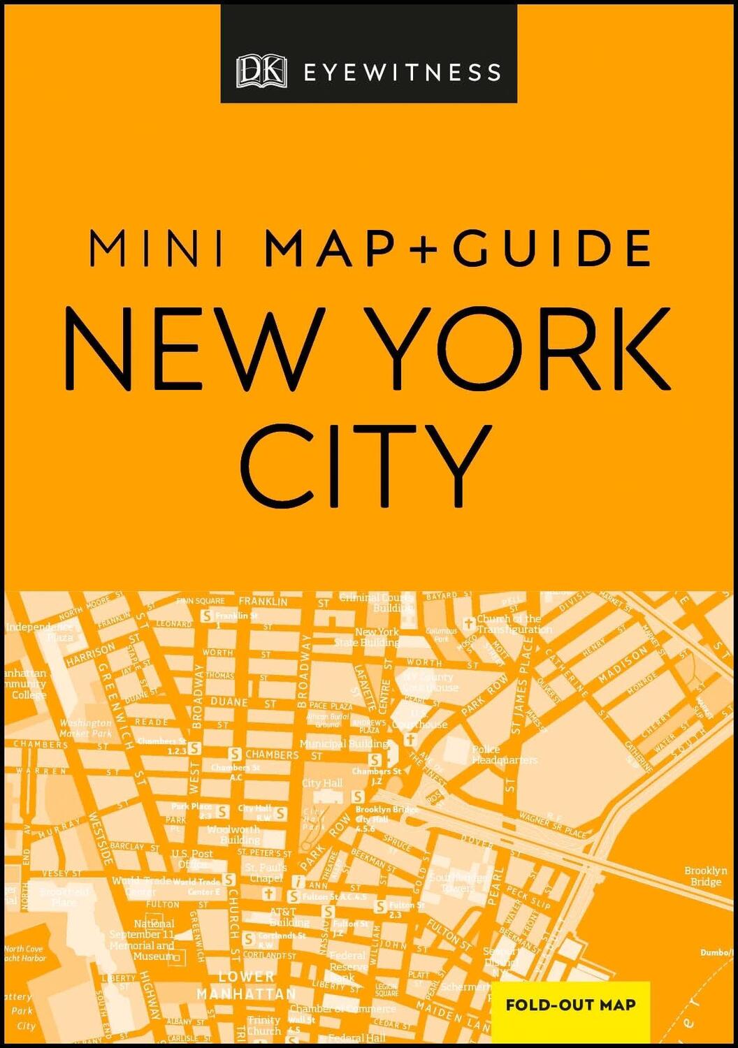 Cover: 9780241397749 | DK Eyewitness New York City Mini Map and Guide | Dk Eyewitness | Buch