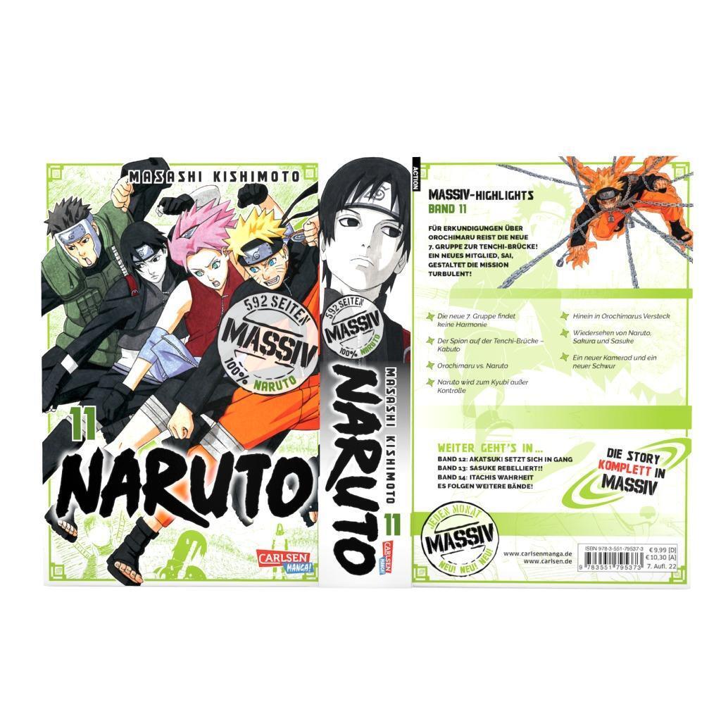 Bild: 9783551795373 | NARUTO Massiv 11 | Masashi Kishimoto | Taschenbuch | NARUTO Massiv