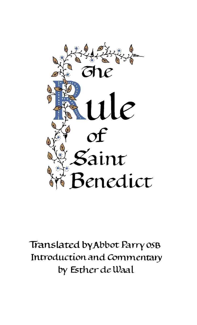 Cover: 9781781820186 | The Rule of Saint Benedict | Saint Benedict Of Nursia | Buch | 1990