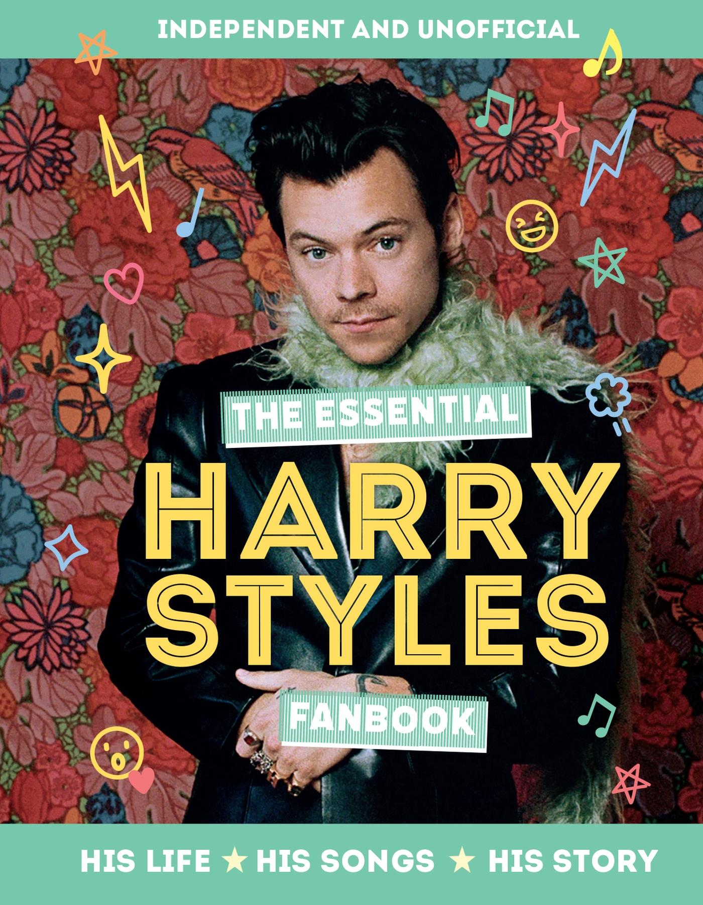 Cover: 9781839352362 | The Essential Harry Styles Fanbook | His Life - His Songs - His Story