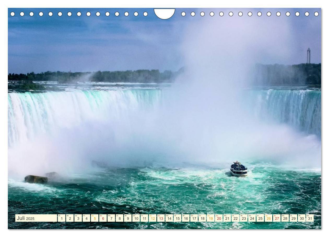 Bild: 9783435568338 | Niagarafälle - American Falls und Horseshoe Fall (Wandkalender 2025...