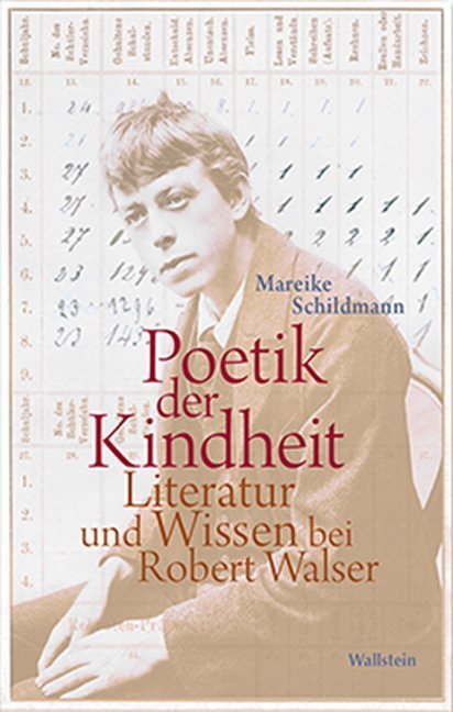 Cover: 9783835334878 | Poetik der Kindheit | Literatur und Wissen bei Robert Walser | Buch