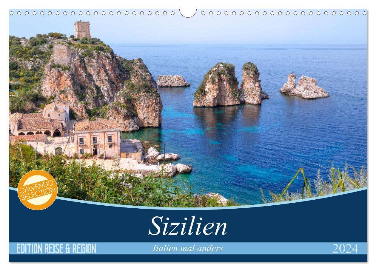 Cover: 9783383186790 | Sizilien - Italien mal anders (Wandkalender 2024 DIN A3 quer),...