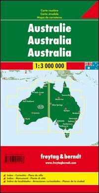 Cover: 9783707914153 | Australien 1 : 3.000.000 | Auto + Straßenkarten | (Land-)Karte | 2017