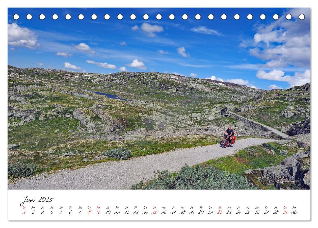 Bild: 9783435551194 | Abenteuer Radreisen (Tischkalender 2025 DIN A5 quer), CALVENDO...