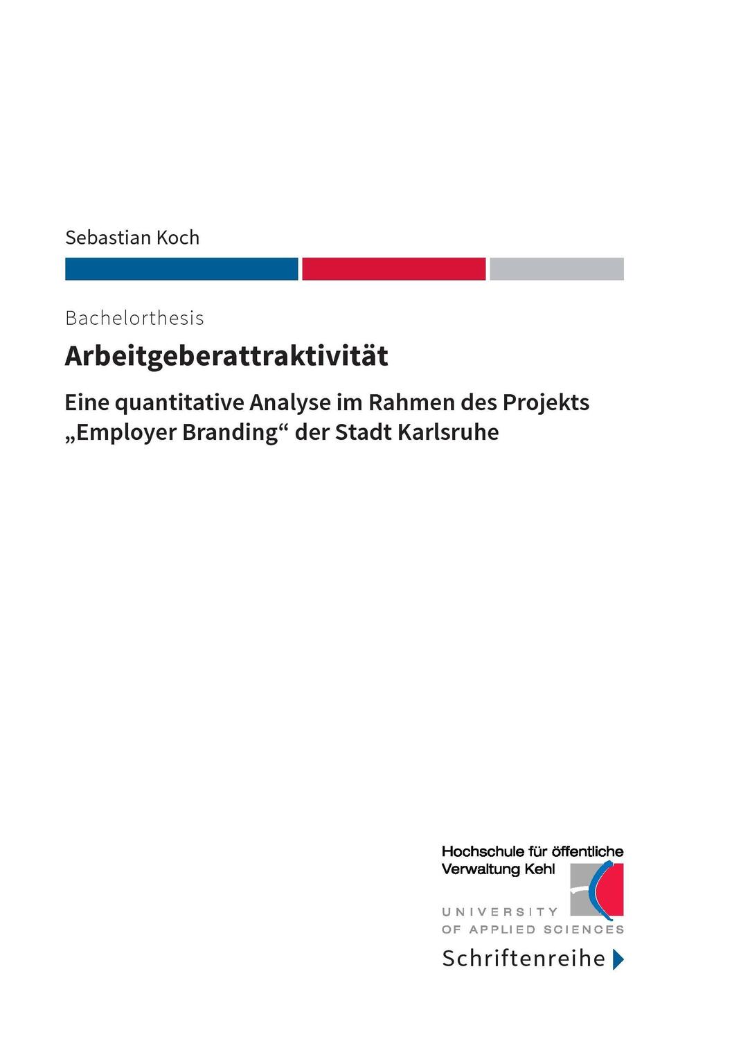 Cover: 9783738628487 | Arbeitgeberattraktivität | Sebastian Koch | Taschenbuch | Paperback