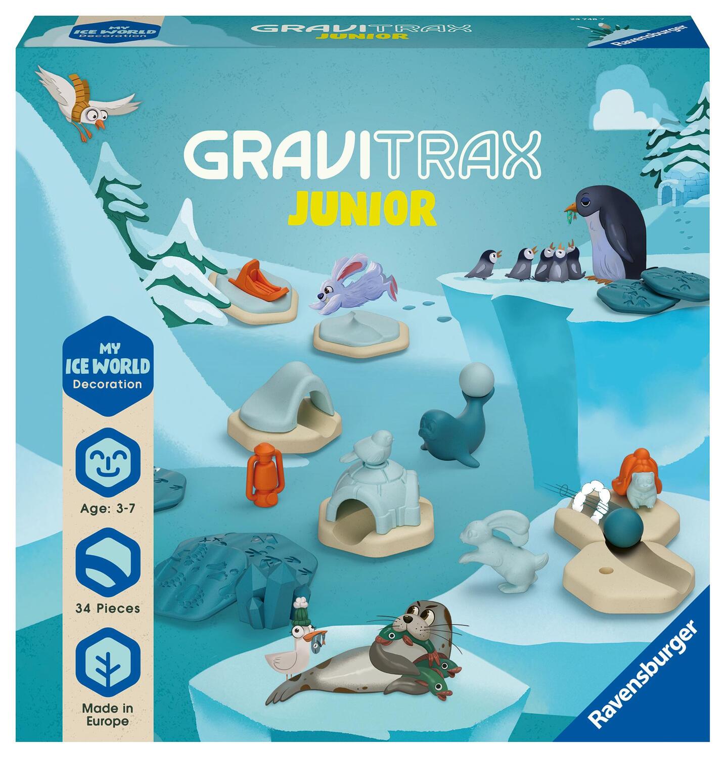 Cover: 4005556237487 | Ravensburger GraviTrax Junior Extension Ice 23748 - Murmelbahn...