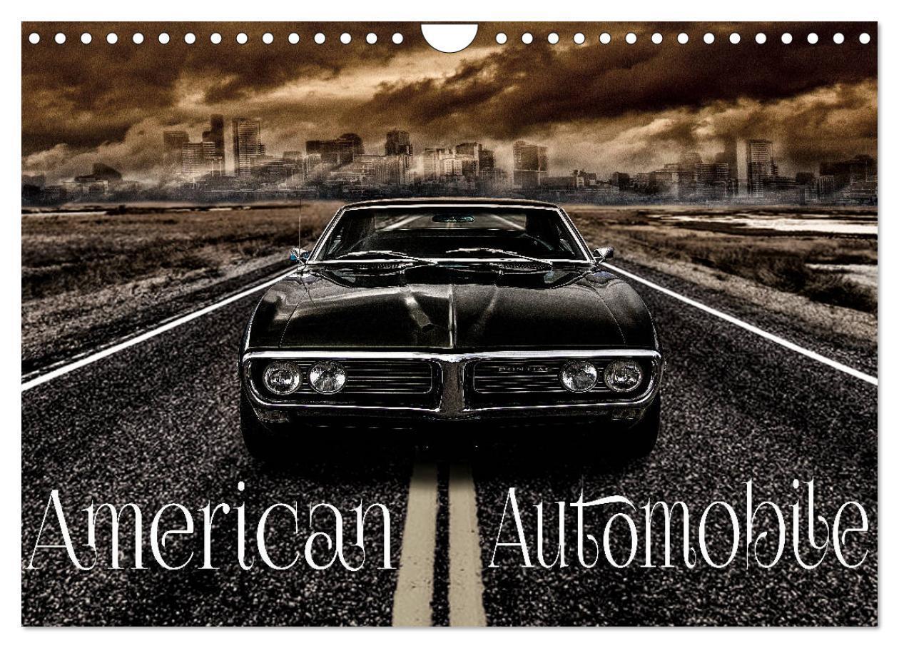 Cover: 9783675459076 | American Automobile (Wandkalender 2024 DIN A4 quer), CALVENDO...