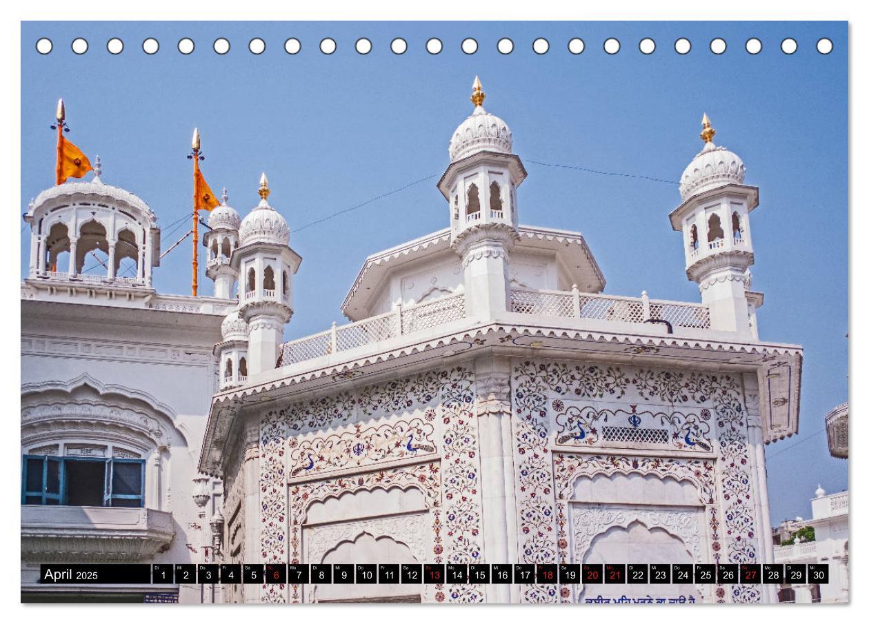 Bild: 9783435300938 | Amritsar - Der goldene Tempel (Tischkalender 2025 DIN A5 quer),...