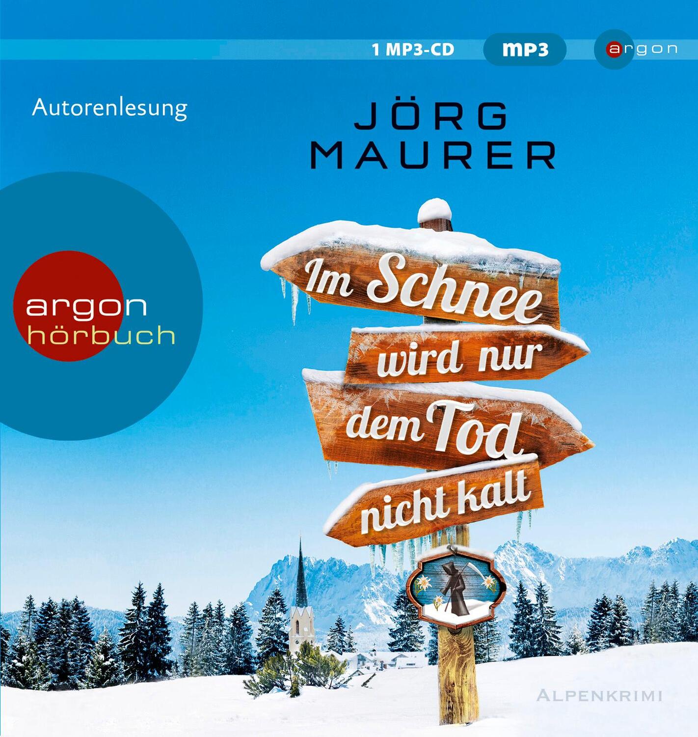 Cover: 9783839894286 | Im Schnee wird nur dem Tod nicht kalt | Jörg Maurer | MP3 | Deutsch