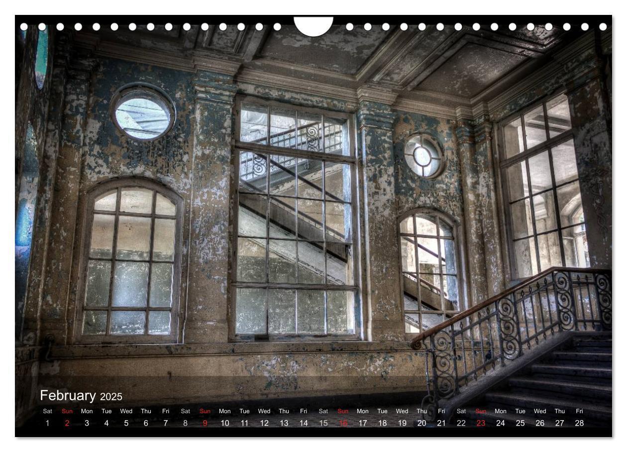 Bild: 9781325963348 | Lost Places HDR Beelitz II (Wall Calendar 2025 DIN A4 landscape),...